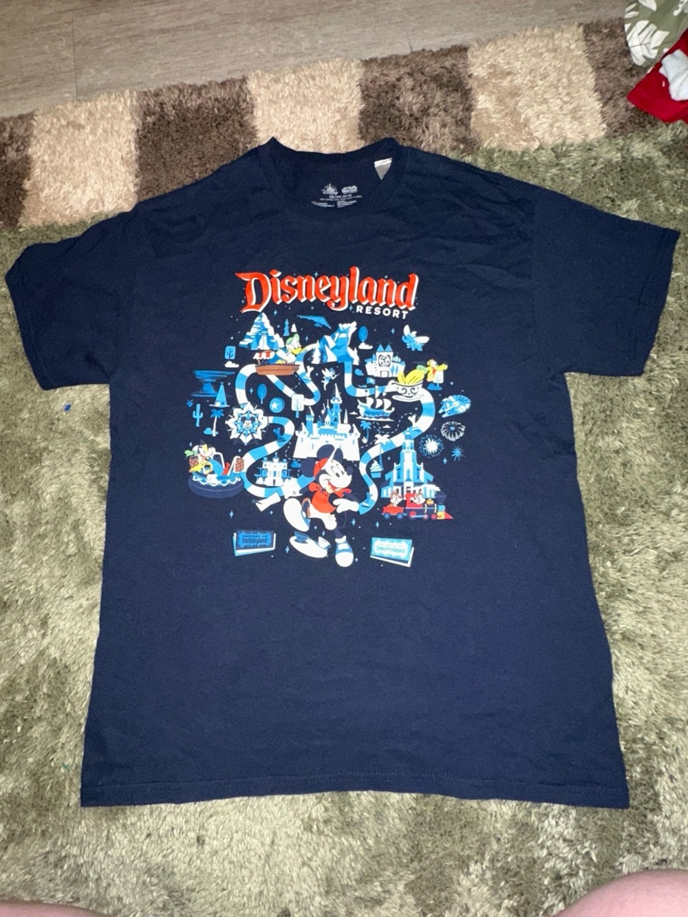 Disneyland Resort Navy Blue Graphic Tee - Mickey & friends